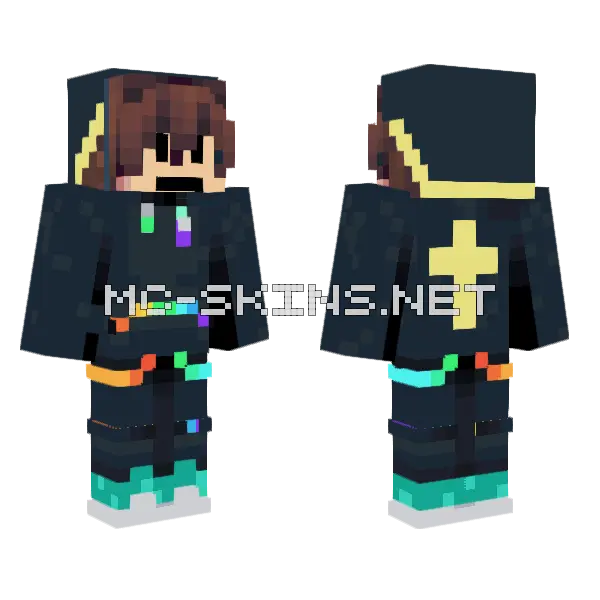 Derp Priest Skin Minecraft skin, front and back