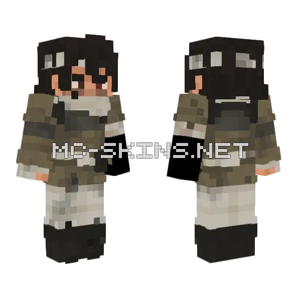 Desert Explorer Outfit, front and back