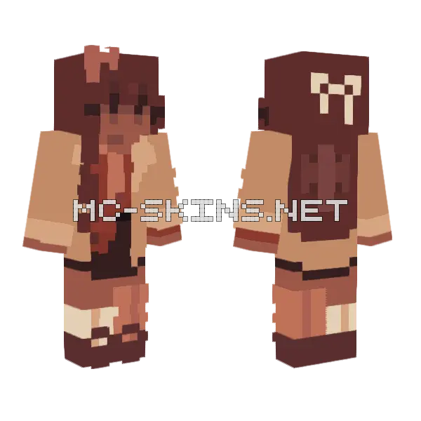 Deus Ex Machina Minecraft skin, front and back