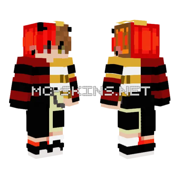 Devgel Lacey607 Minecraft skin, front and back