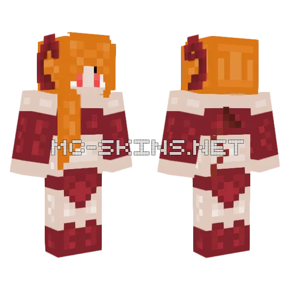 Devil Helldowner Sixty Five Minecraft skin, front and back