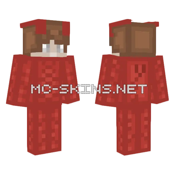 Devil Of Bradhellgreek666 Minecraft skin, front and back