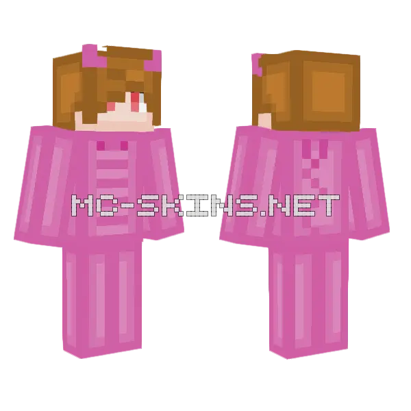 Devil Of Derickpink666 Minecraft skin, front and back