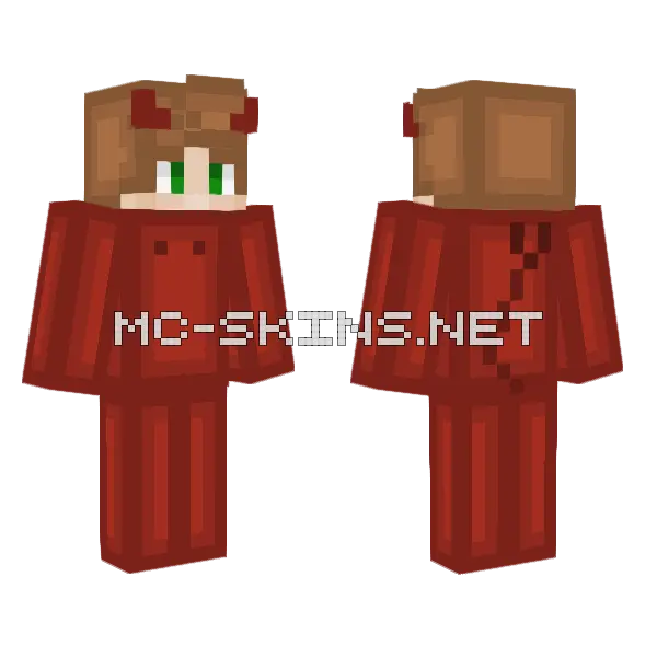 Devil Of Sam666 Minecraft skin, front and back