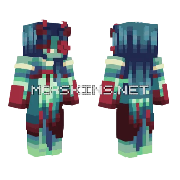 Devil Regiment Ter1 Minecraft skin, front and back