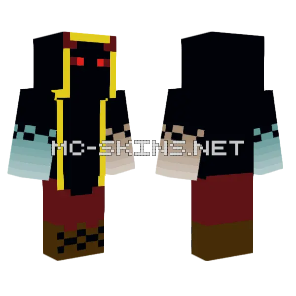 Devil Skin Minecraft skin, front and back