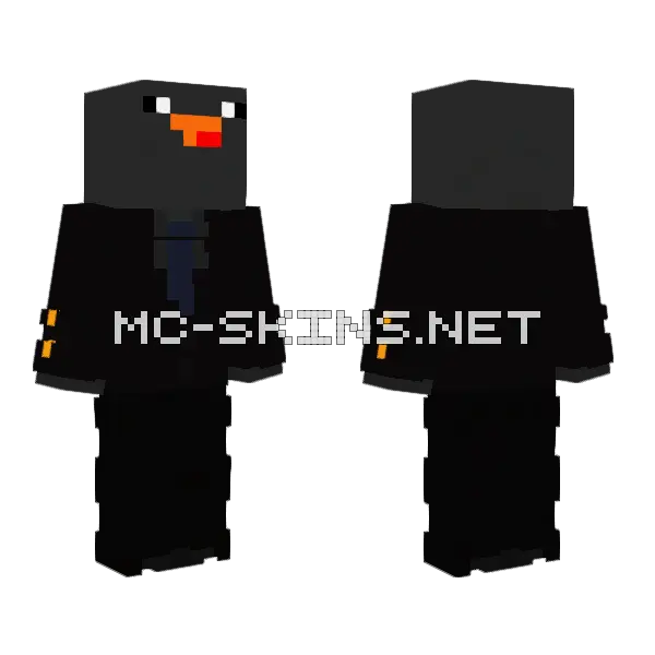Dictator Bomboclat Minecraft skin, front and back