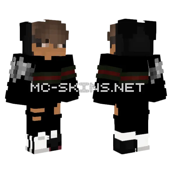 Did It For You Minecraft skin, front and back