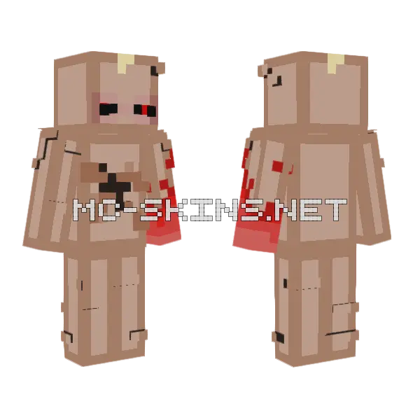 Did You Had To Abandon Me Minecraft skin, front and back