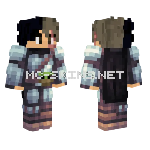 Din Me Minecraft skin, front and back