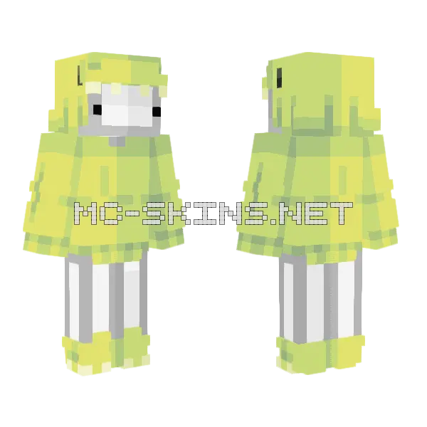 Dino Junior Minecraft skin, front and back