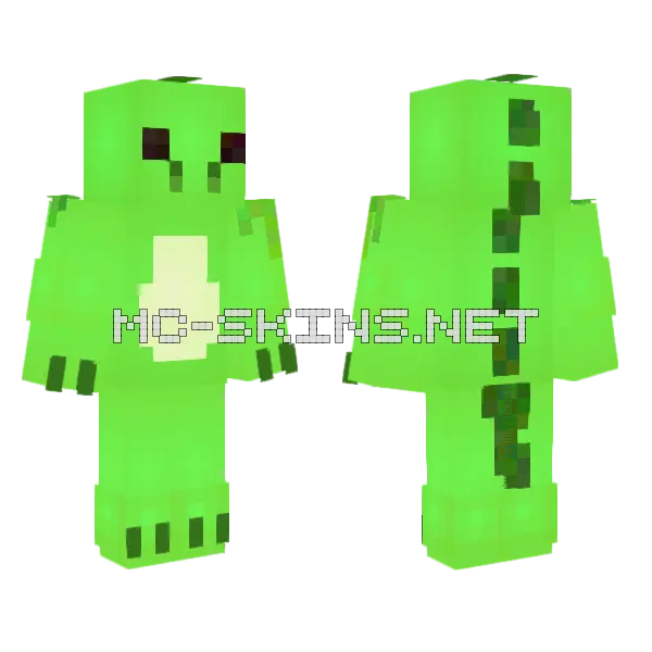 Dino Skin, front and back