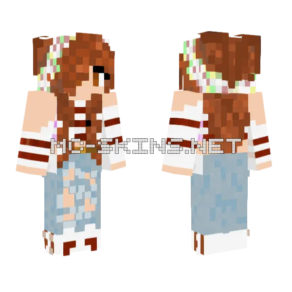 Dis Be Muah O O Minecraft skin, front and back