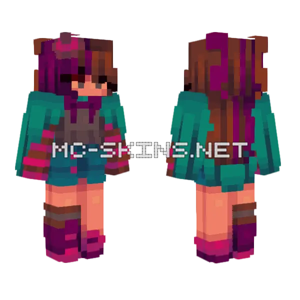Discord Skin Minecraft skin, front and back