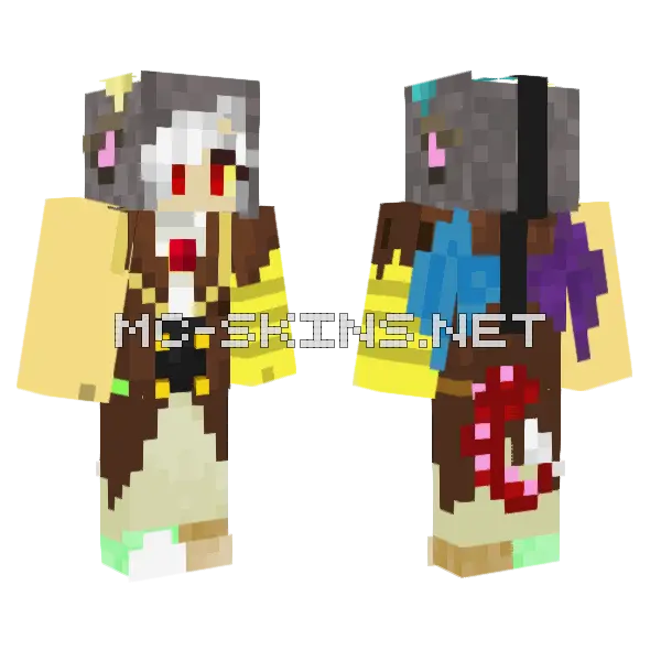 Discord Skin Minecraft skin, front and back