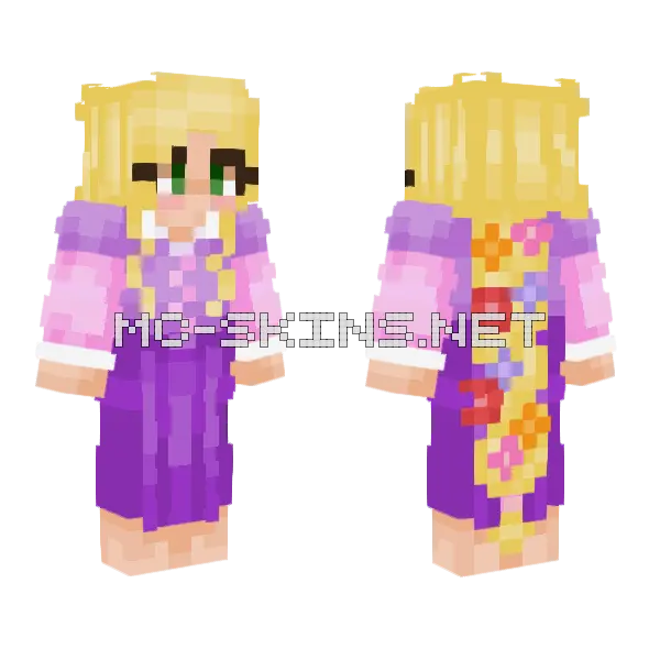 Disney Character Contest Minecraft skin, front and back