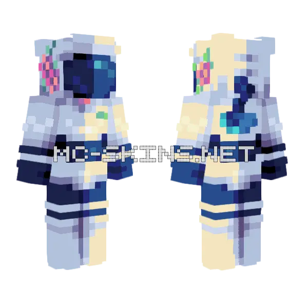 Dissonance Skin Minecraft skin, front and back
