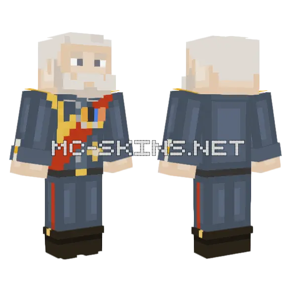 Distinguished Gentleman, front and back