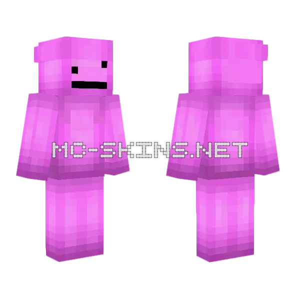 Ditto Skin Minecraft skin, front and back
