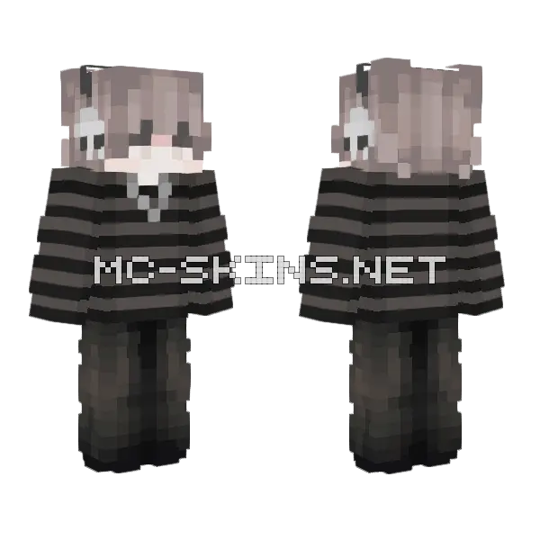 Dive In Minecraft skin, front and back