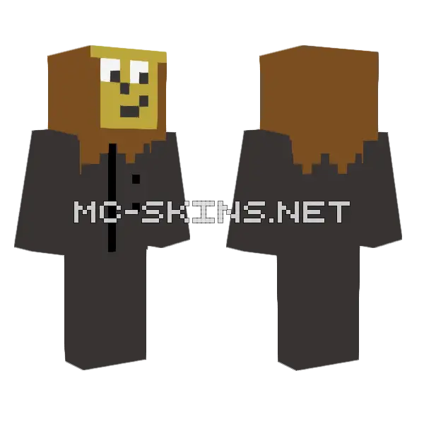 Diy Doge Scary Elevator 2 Minecraft skin, front and back
