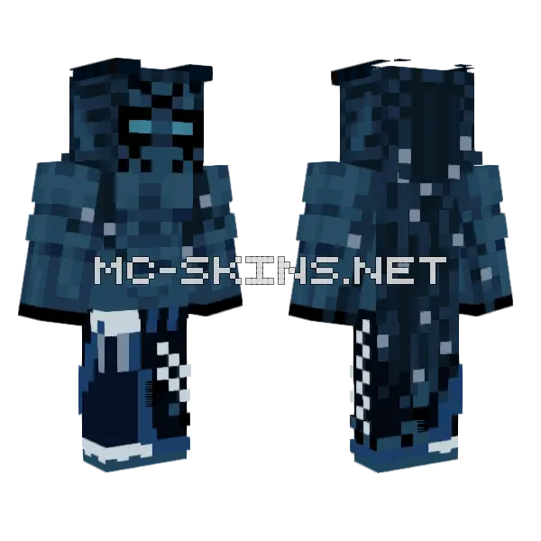 DnD OC WIP Minecraft skin, front and back