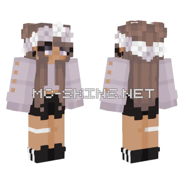 Do Anything I Wanna Minecraft skin, front and back