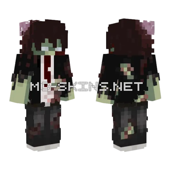 Do Ywhat You Yes Minecraft skin, front and back