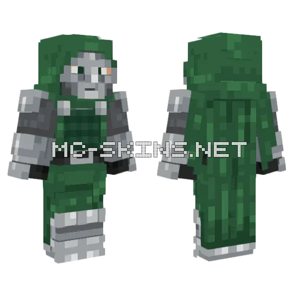 Doctor Doom, front and back