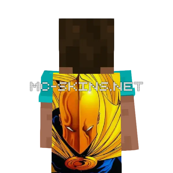 Doctor Fate cape, outside and lining