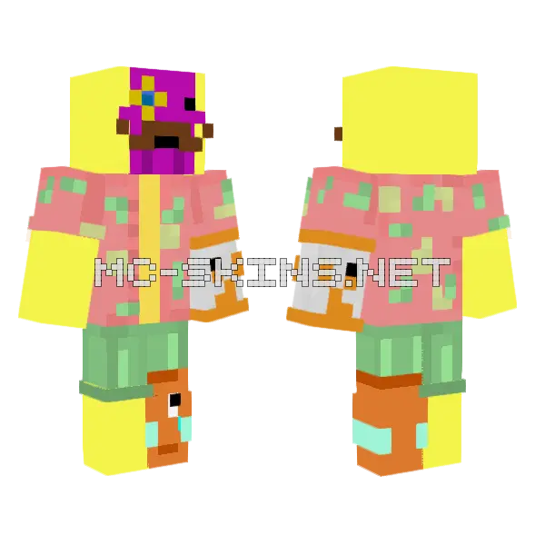 Dogukan Adal Minecraft skin, front and back