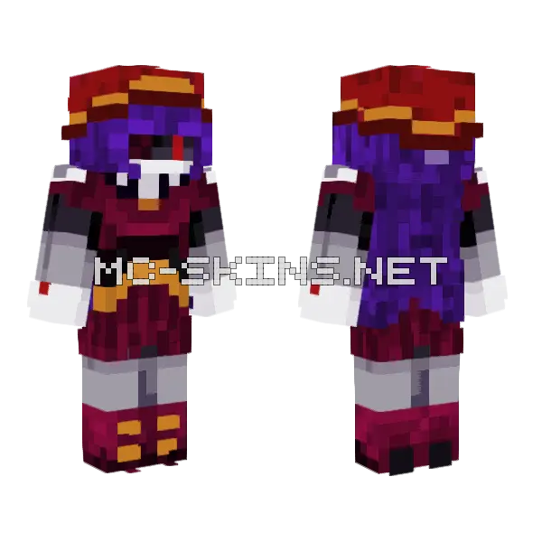 Doll Skin Minecraft skin, front and back