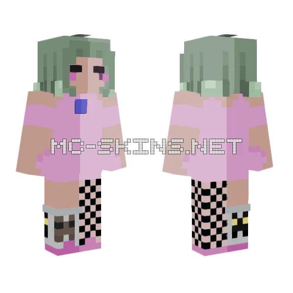 Dollhouse Skin Minecraft skin, front and back