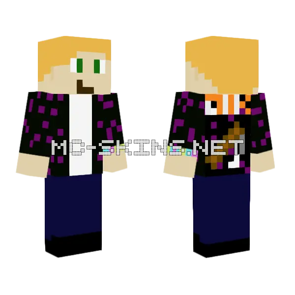Dollydi Minecraft skin, front and back