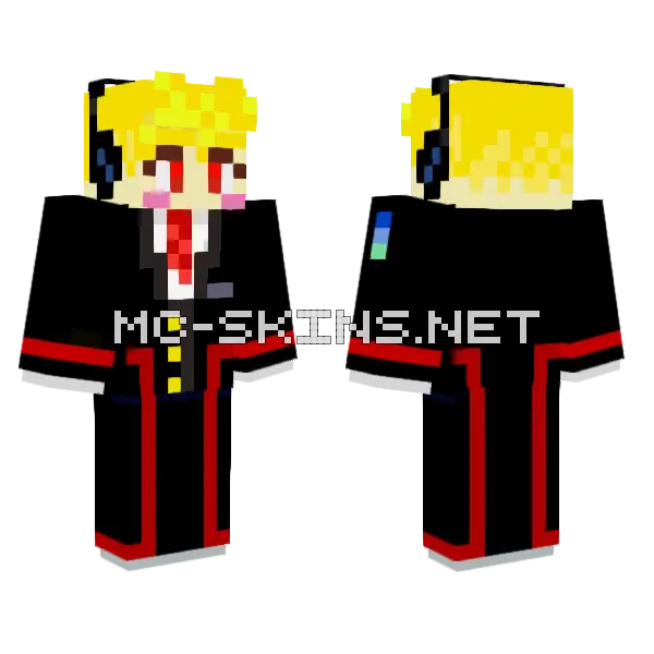 Don Quixote Minecraft skin, front and back
