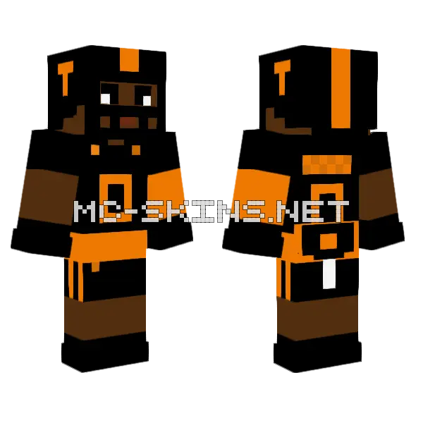 Doneiko Slaughter Minecraft skin, front and back