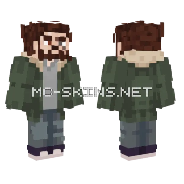 Donereeeee Minecraft skin, front and back