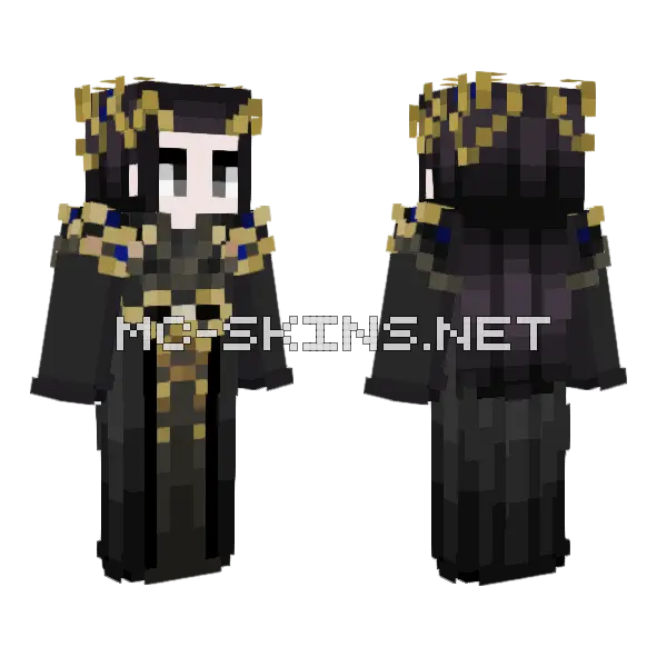 Dongfang Qingcang 3 Love Minecraft skin, front and back