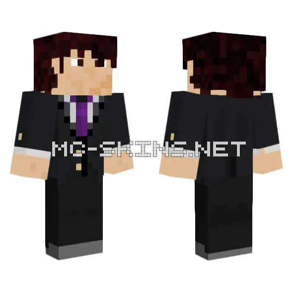 Dont Have Something To Say Minecraft skin, front and back