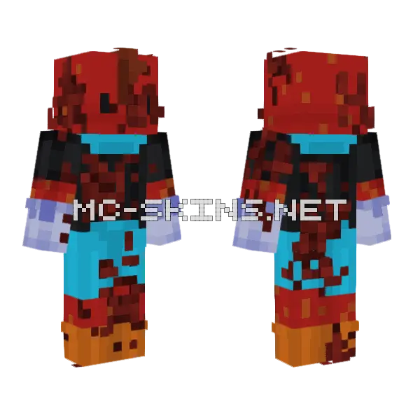 Dont Run From Lamu Minecraft skin, front and back