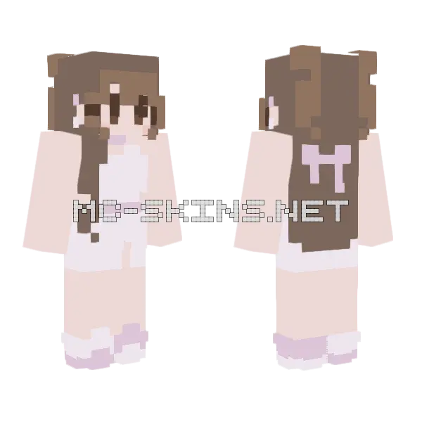 Don't Say Maybe R2 Minecraft skin, front and back