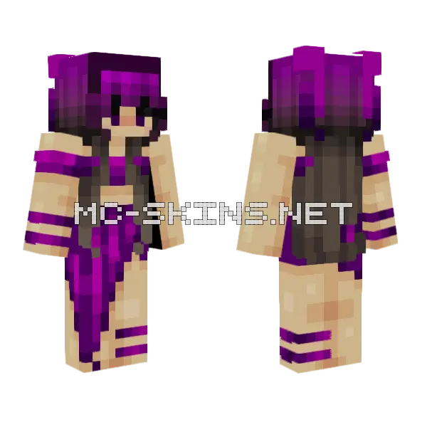 Don't You Wanna Dance Base Used Minecraft skin, front and back