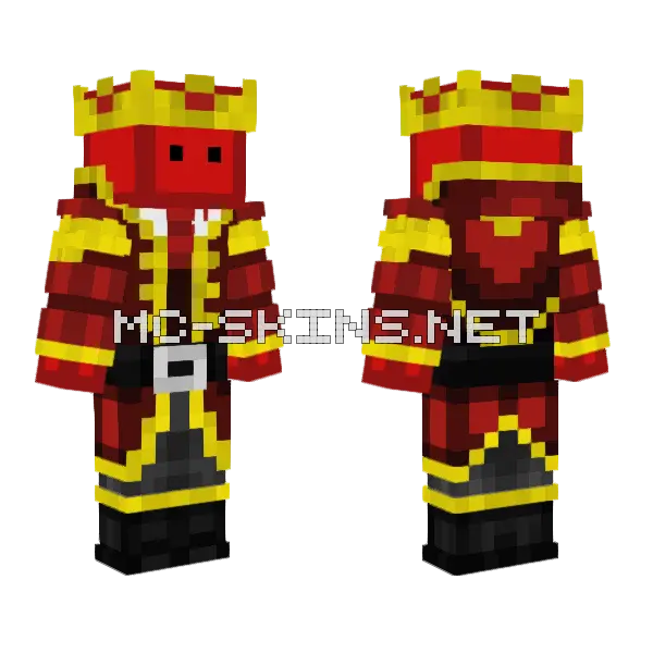 Doorslord 2 0 Minecraft skin, front and back