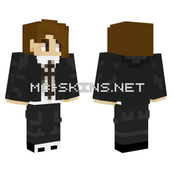 Dorian Dominic Minecraft skin, front and back