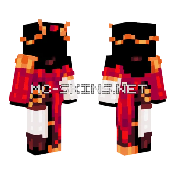 Double Duty Base Minecraft skin, front and back