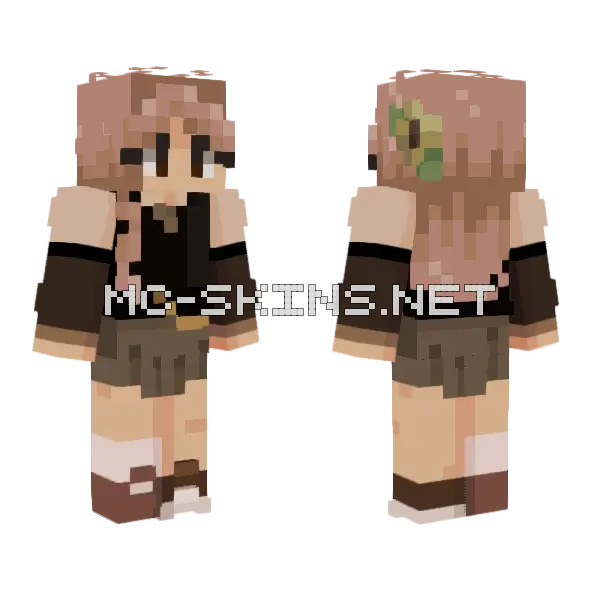 Down To Earth Ce Minecraft skin, front and back