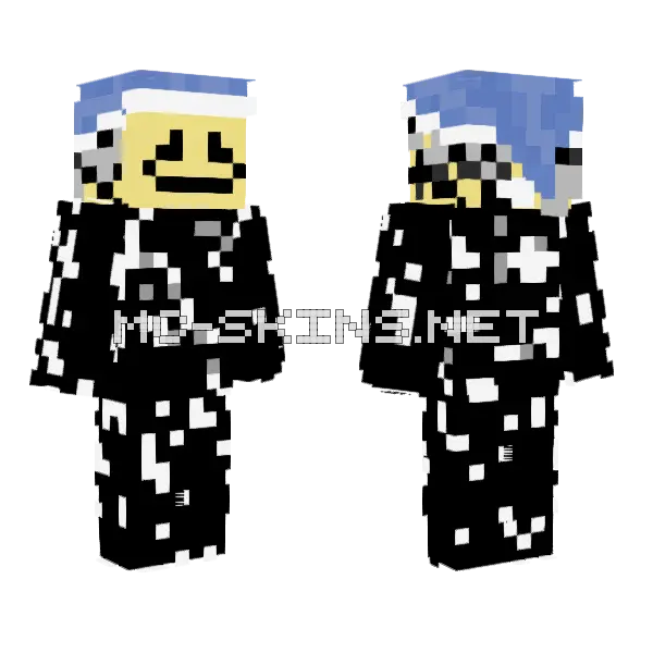 Dozo Minecraft skin, front and back
