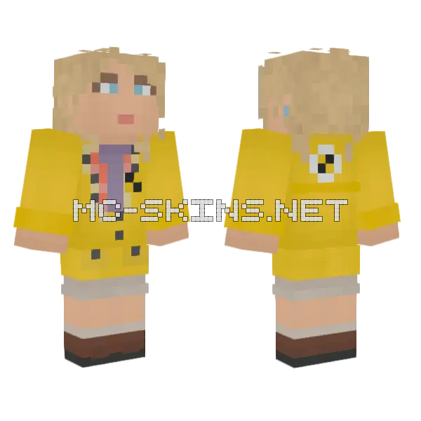 Dr Ellie Sattler Alt 4 Minecraft skin, front and back