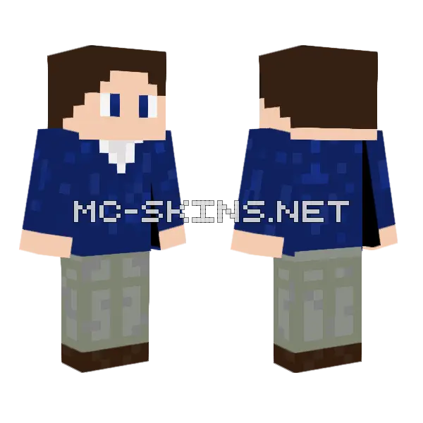 Dr Stolzer Pre Darkness Minecraft skin, front and back