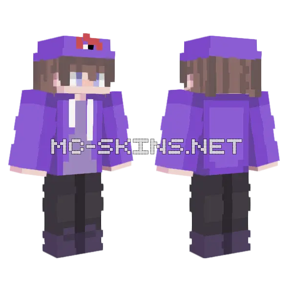 Dr Yunk Minecraft skin, front and back